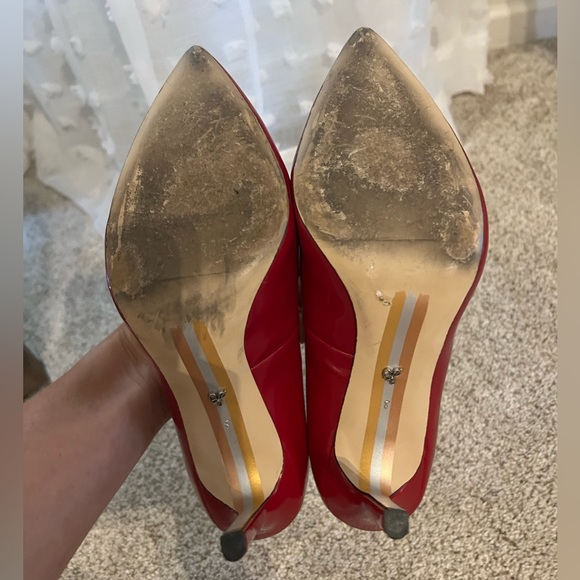 Red Sam Edelman Heels - Picture 4 of 4